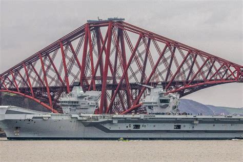 HMS Queen Elizabeth in dry dock for repairs